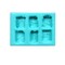 6pc Mini Wheat Squares Type Cereal Silicone Mold| Dessert Shape Silicone Mold| Soap| Candle | Mold for Wax| Mold for Resin